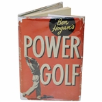 Ben Hogan Signed 1948 Power Golf Book with Dust Cover JSA ALOA