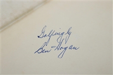 Ben Hogan Signed 1948 'Power Golf' Book with Dust Cover JSA ALOA