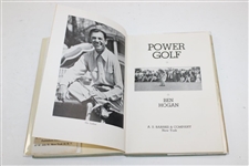 Ben Hogan Signed 1948 'Power Golf' Book with Dust Cover JSA ALOA