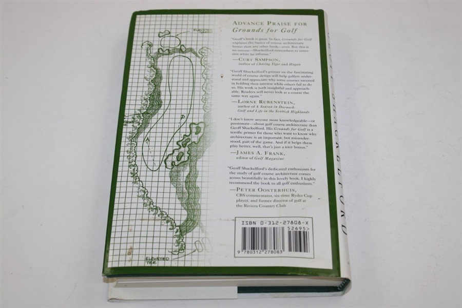 2003 'Grounds For Golf History…...Course Design' Book by Geoff Shackelford