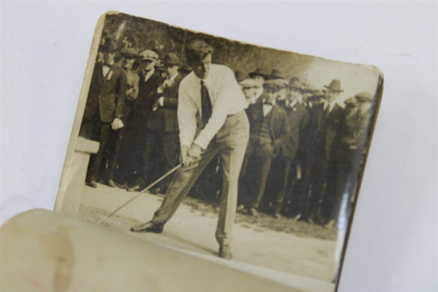1920 George Pietzcker Jim Barnes Open Championship at St Andrews Flicker Book - Rare 