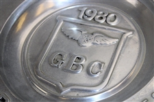 1980 US Open at Baltusrol Pewter Plate - Jack Nicklaus Win