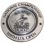 2009 US Open at Bethpage Black Pewter Plate