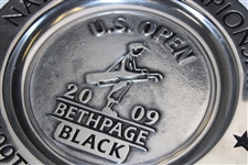 2009 US Open at Bethpage Black Pewter Plate