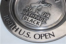 2009 US Open at Bethpage Black Pewter Plate
