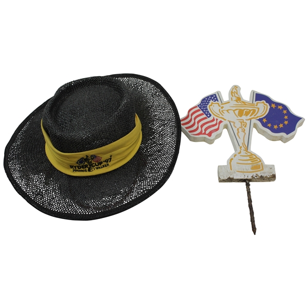 1997 Ryder Cup Tee Marker & Marshalls Hat
