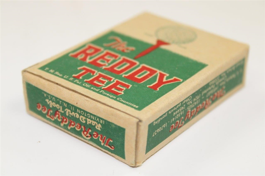 Vintage The Reddy Tee 'Tee of Champions' by Red Devil Tools Box with 18 Tees