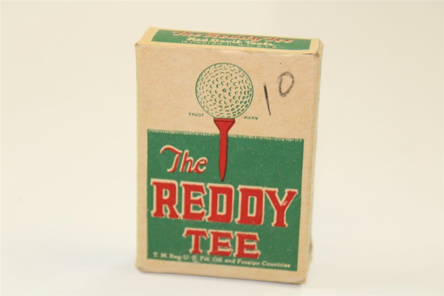 Vintage The Reddy Tee 'Tee of Champions' by Red Devil Tools Box with 18 Tees