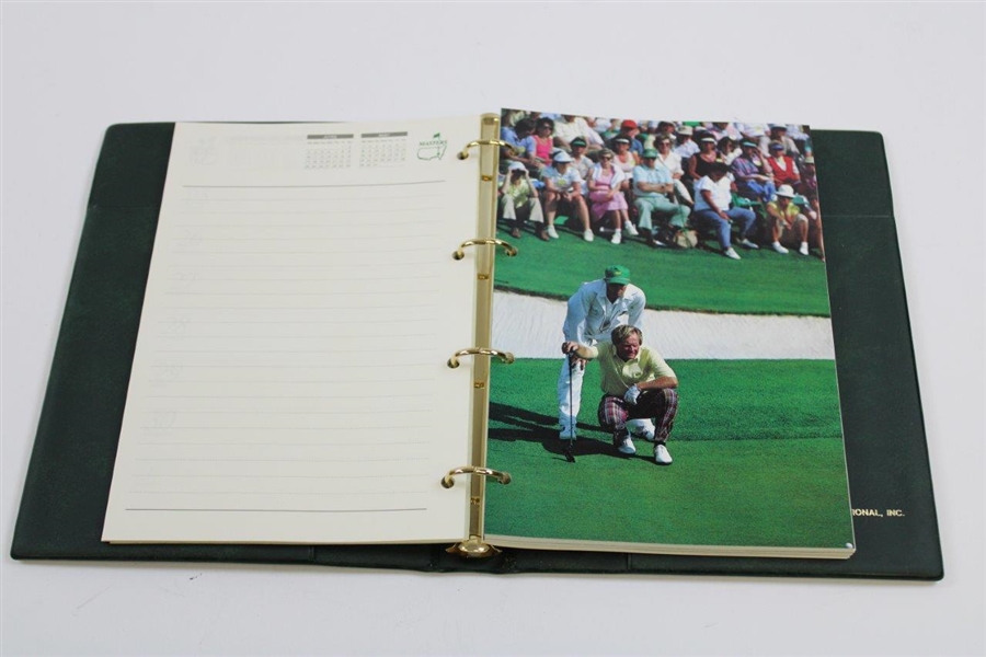 1988 Masters Golf Tournament Diary Planner with Calendar, Photos, & other