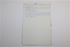 Re-print Bobby Jones Wire Photo with Printed Signature - Unknown Handwriting on Verso