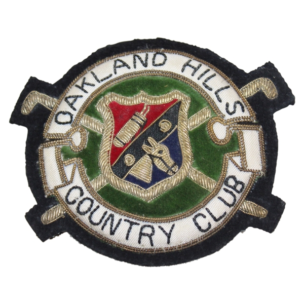 Oakland Hills Country Club Members Coat Crest
