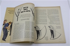 Jack Nicklaus Signed 1967 Golf Swing Sequence Magazine