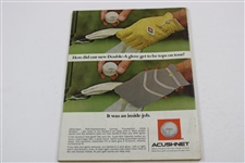 Jack Nicklaus Signed 1967 Golf Swing Sequence Magazine
