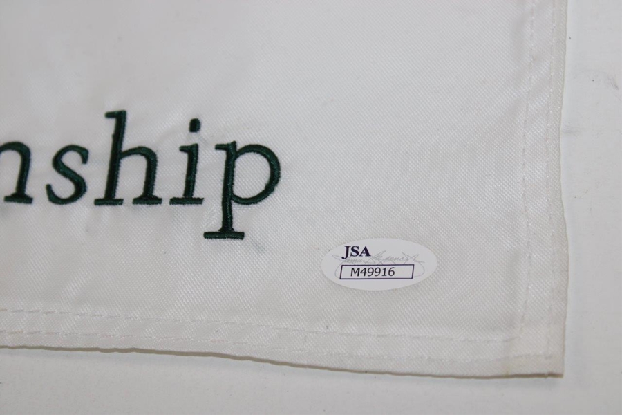 Rory McIlroy Signed 2012 PGA at Kiawah Island Stats Embroidered Flag JSA# M49916