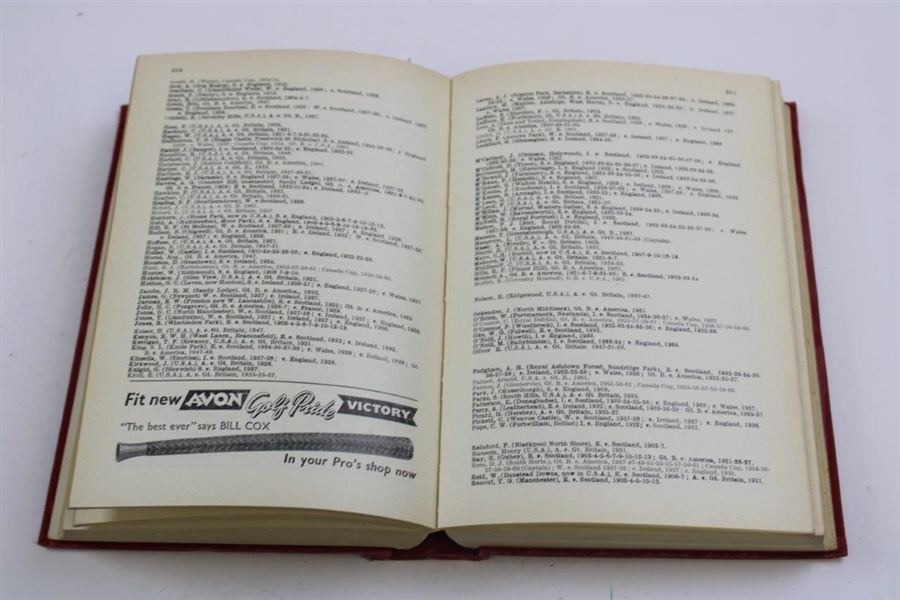Francis Ouimet Signed 1962 'The Golfer's Handbook' JSA# YY10668 
