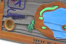 TPC Sawgrass Players Stadium 17th Hole Hole In One Award Plaque