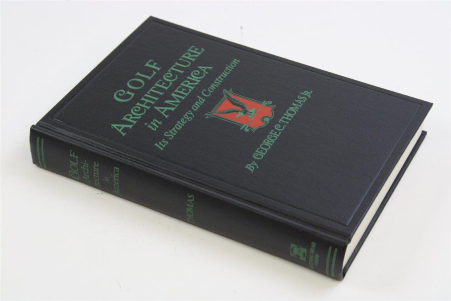 '1927' 'Golf Architecture In America' by George C. Thomas - Canadian Reproduction Copy
