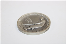 .999 Fine Silver Bobby Jones Grand Slam Medal By The Metal Arts Company