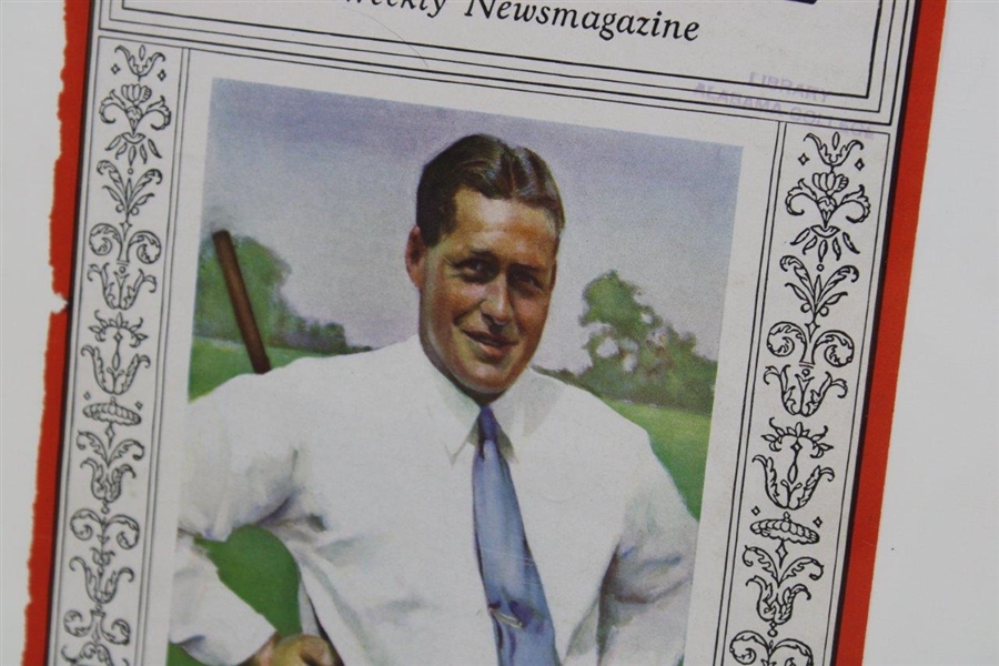 1930 Bobby Jones Time Magazine Cover - Framed 