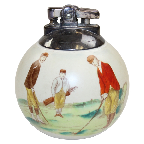 c.1900 Wiltshaw & Robinson Porcelain Table Lighter