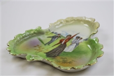c.1900 Porcelain Ashtray By Schwartzburg