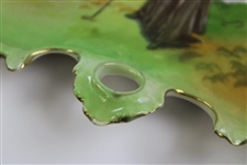 c.1900 Porcelain Ashtray By Schwartzburg