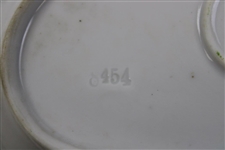 c.1900 Porcelain Ashtray By Schwartzburg