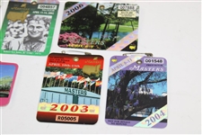 1998-2012 Masters Tournament SERIES Badges