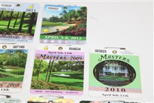 1998-2012 Masters Tournament SERIES Badges