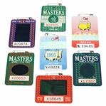 1990-1996 Masters Tournament SERIES Badges