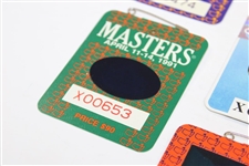 1990-1996 Masters Tournament SERIES Badges