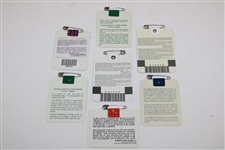 1990-1996 Masters Tournament SERIES Badges