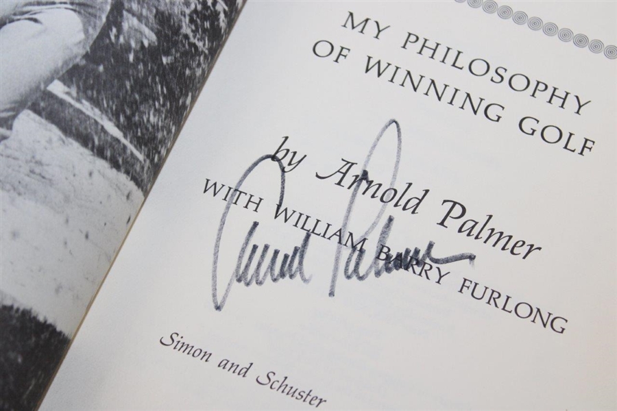 Arnold Palmer Signed 1973 First Edition 'Go For Broke' JSA ALOA