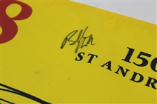 Two (2) Brooks Koepka Signed 150th OPEN at St. Andrews Flag JSA ALOA