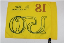 Two (2) Brooks Koepka Signed 150th OPEN at St. Andrews Flag JSA ALOA