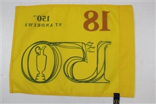 Two (2) Brooks Koepka Signed 150th OPEN at St. Andrews Flag JSA ALOA