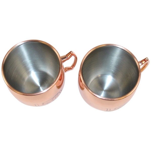 Pair of 150th OPEN at St. Andrews Copper 'Moscow Mule' Mugs