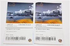 Two (2) 150th OPEN at St. Andrews Sunday Final Round Tickets