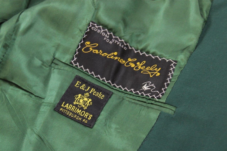 Oakmont Country Club Custom Member Green Jacket - Caroline Seely 