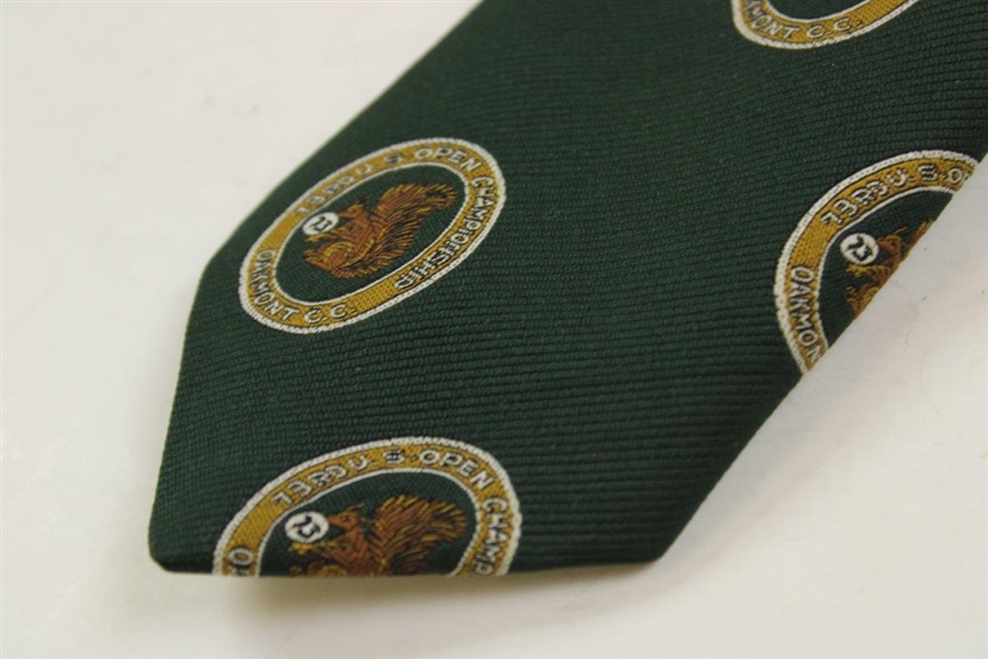 Vintage 1973 US Open at Oakmont Country Club Neck Tie - Johnny Miller