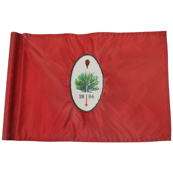 Merion Golf Club 1896 Course Used Red Embroidered Flag