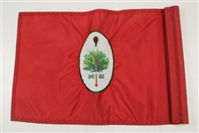 Merion Golf Club '1896' Course Used Red Embroidered Flag