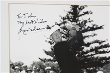 Byron Nelson Signed 1939 US Open Championship Philadelphia Country Club Photo JSA ALOA