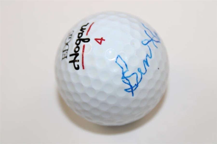 Ben Hogan Signed 'Hogan' Edge ZLS90 Logo Golf Ball JSA ALOA