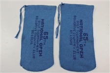 Two (2) 1965 National Open Golf Tournament at Bellerive Country Club Range Bags