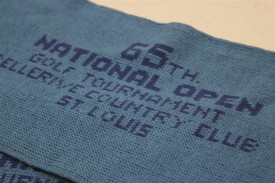 Two (2) 1965 National Open Golf Tournament at Bellerive Country Club Range Bags