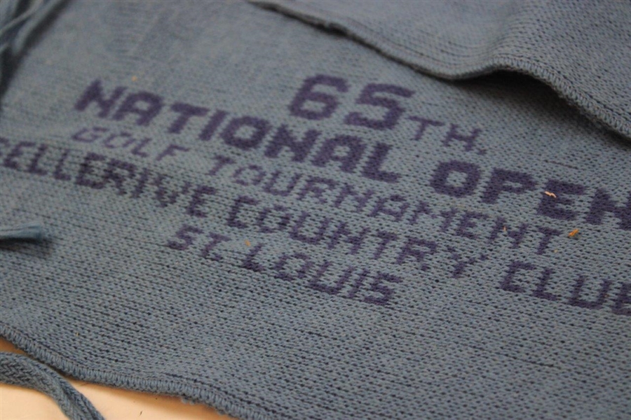 Two (2) 1965 National Open Golf Tournament at Bellerive Country Club Range Bags