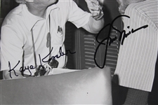 Jack Nicklaus & Writer Kaye Kessler Signed B&W Photo JSA ALOA