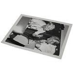 Jack Nicklaus & Writer Kaye Kessler Signed B&W Photo JSA ALOA