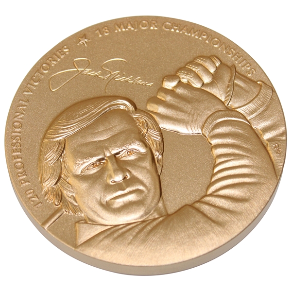 Jack Nicklaus 2014 Act of Congress '120 Proffessional Victories' Medallion